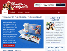 Tablet Screenshot of christmasinthephilippines.com